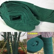 保湿保温缠树带包树布,双面绿中间加膜植物绷带